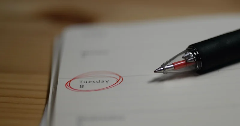 Le calendrier réel : du vote au versement